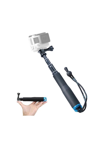 Gopro İle Uyumlu Selfie Çubuğu,gopro/djı İle Uyumlu Aksiyon Kamera Selfie Çubuğu,alüminyum Gövde,su Altı Kullan