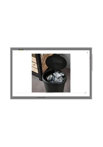 Hölass Çöp Kutusu, Siyah, 8 Lt Siyah - 576315054 Siyah