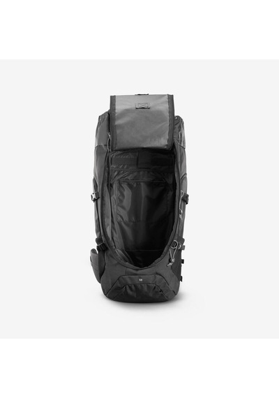 Quechua Sımond Outdoor Trekking Sırt Çantası - 50 L - Siyah - Mt100 Lacivert