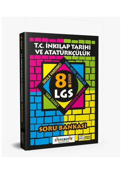 8. Sınıf Lgs T.c. İnkılap Tarihi Ve Atatürkçülük Soru Bankası Sistematik Yayınları