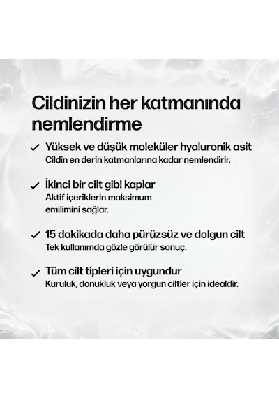 Revitaltrax Hyaluronic Yüz Maskesi 5 x 25 ML