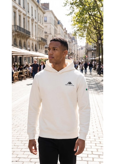 Kappa Talie Hodie Erkek Beyaz Comfort Hoodie