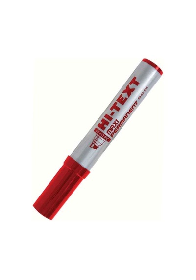 Noki Hi-text Maxi Permanent Marker Kırmızı 840pck Kırmızı