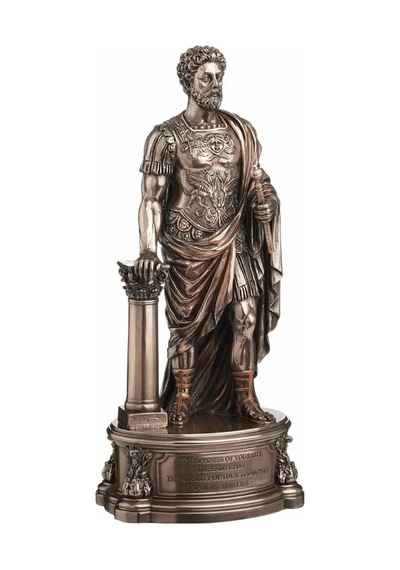 Roma İmparatoru Ve Stoacı Filozof Marcus Aurelius Biblosu