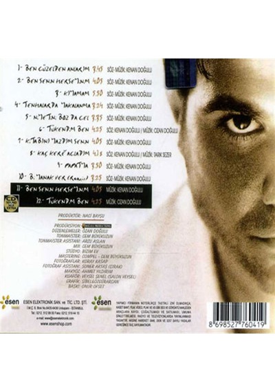 Kenan Doğulu - Ben Senin Herşeyinim CD