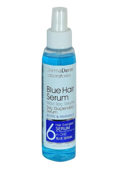 Dermaderm Biotin Keratinli Mavi Saç Serumu 125 ML