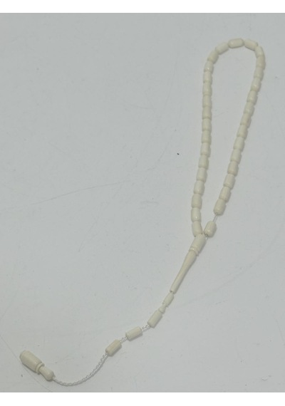 Kesme Fildişi Tesbih 8,90 Gram - Koleksiyonluk Fil Dişi Tespih F040