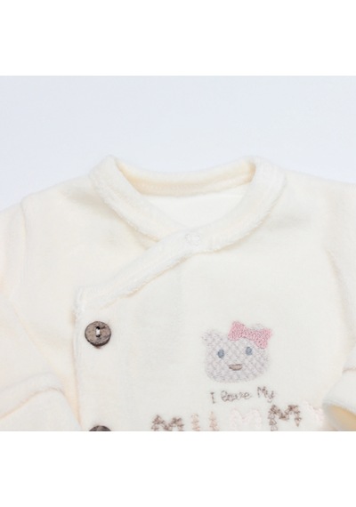 Bistyle Bi Style Tulum Kadi Fe I Love Mummy 15123 Ekru Ekru