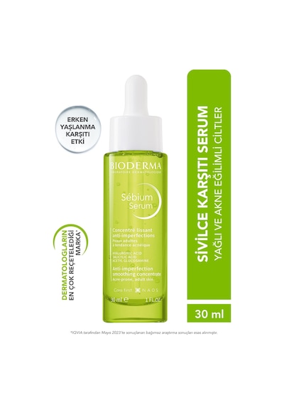 Bioderma Sebium Yağlı ve Akneli Ciltler İçin Sivilce Karşıtı Serum 30 ML