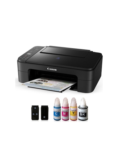 Canon E3640 Wifi Yazıcı Ve Tıpalı Kartuş Sistemi Bk8681988035035 Canon