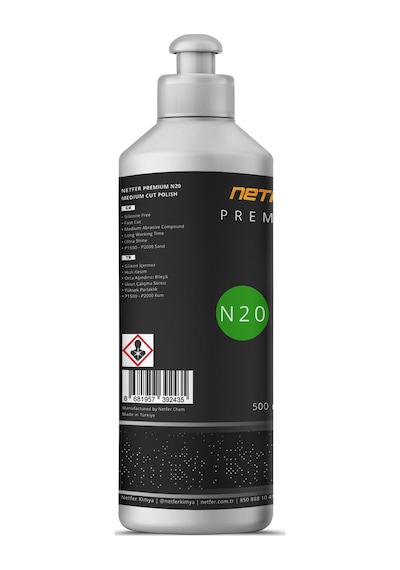 Netfer Premium N20 Medium Cut Polish - 500 Ml