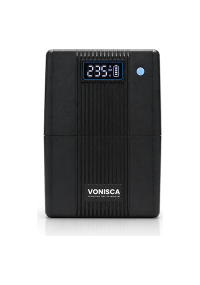 D-850 850va Lcdkesintisiz Güç Kaynağı Line Interactive 1x12v 7,5ah Ups Bilgisayar Modem Kamera