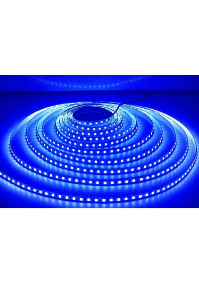 1 Adet 5 Metre Noas Yl40 4003 İç Mekan 60 Ledli Şerit Led 12v Mavi Işık