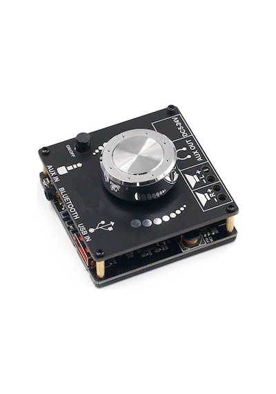 ZK-1002M 2x100W AUX - USB - Bluetooth 5.0 Stereo Amfi Modülü