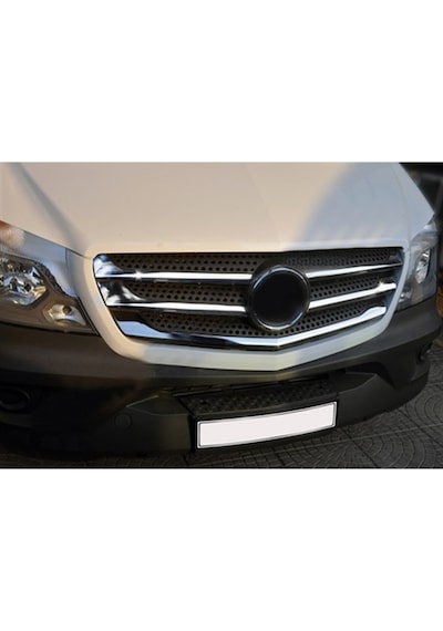 Woc Chrome Mercedes Sprinter Krom Ön Panjur 2013-2018 5 Parça  Pas