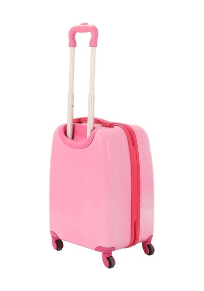 Mçs Baskılı Abs Çocuk Valizi V307 Pembe-tavşan Baskı