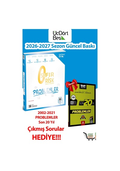 Problemler Sıfır Risk Son 20 Yıl Problemler Çıkmış Sorular Hediyeli