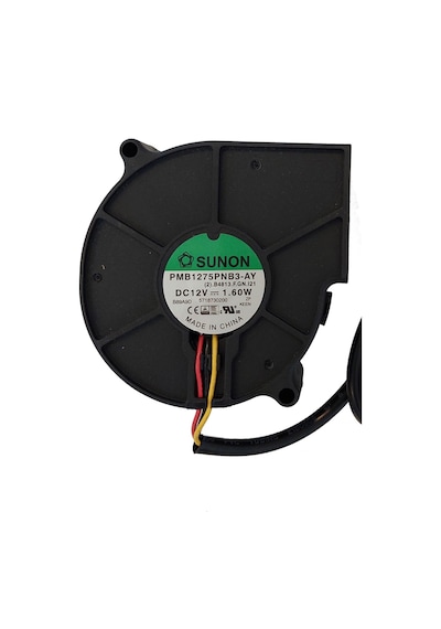 Sunon 75.7Mmx75.7Mm Pmb1275Pnb3-Ay 2400Rpm 12V 0.13A Salyangoz Fan