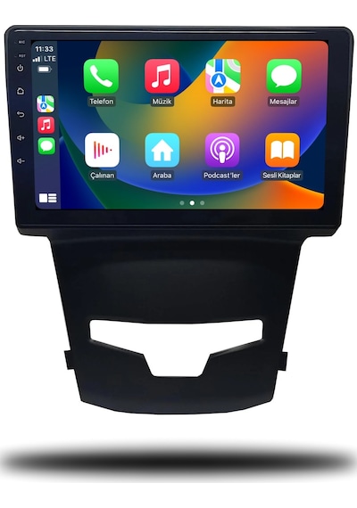 Redhat Ssangyong Korando Android Carplay Multimedya 2014+ 4gb Ram + 64gb Hafıza + 8 Çekirdek