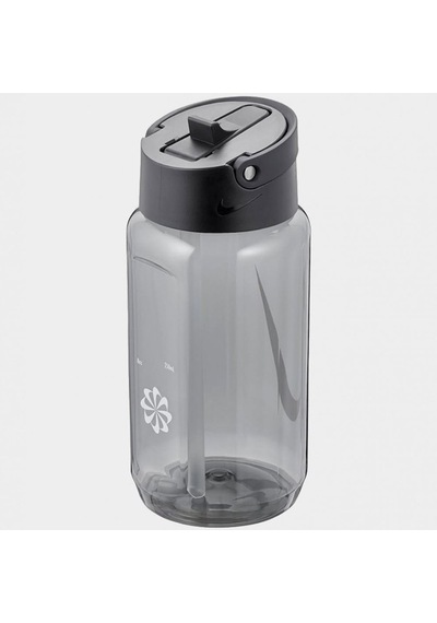 Nike Recharge Straw 16oz Bpa Free Wather Bootle Unisex Bpa İçermeyen 473 Ml Suluk Siyah Siyah