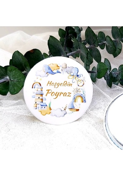 Deniz Feneri Baskılı Kız Bebek Açacak Magnet Hediyelik 15 Adet