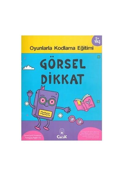 Görsel Dikkat 5+ Yaş Oyunlarla Kodlama Serisi - Qhdh-717375