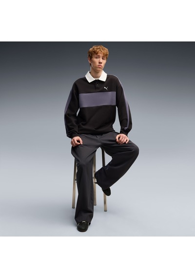 Puma T7 Erkek Siyah Sweatshirt 636728-01