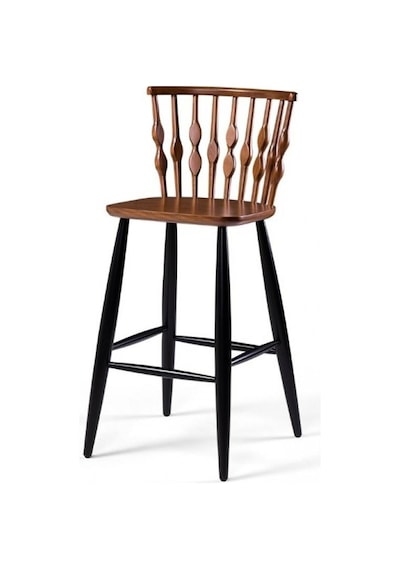Natura Retro Bar Sandalyesi Ceviz