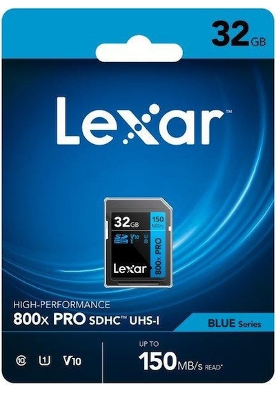 Lexar 800X Sd Uhsı V30 32 GB 150 Mb/s Hafıza Kartı