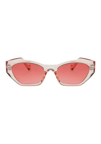 Irregular Vintage&retro Güneş Gözlüğü Açık Pembe