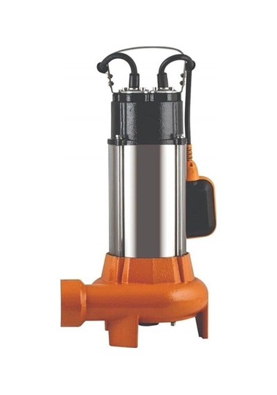 Alman 1500d 3.5 Hp Drenaj Logar Atık Dalgıç Su Pompası Motoru Bıçaklı Parçalayıcı