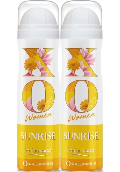 Xo Deodorant 150ml Women-kadın Sunrise 2 Li Set