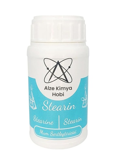 Stearin Mum Yapımı Için 1 Kg Mum Ve Parlaklaştırıcı Stearik Asit 500 Gr