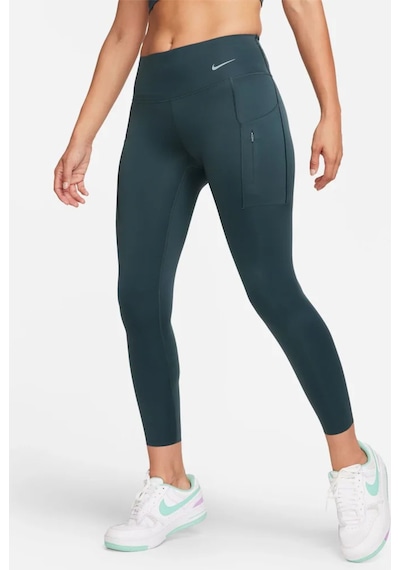 Go Firm-support Mid-rise 7/8 Running Kadın Tayt Ndd Sport Mavi