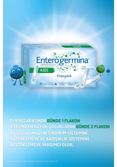 Enterogermina Kids 5 ML 20 Flakon 2'li