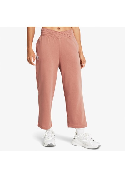 Under Armour Rival Terry Crop Kadın Pembe Günlük Eşofman Altı