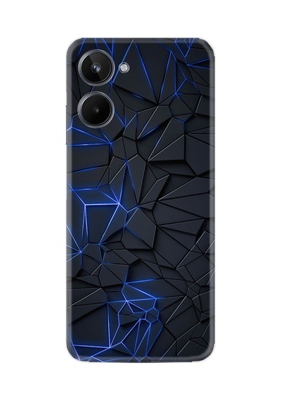 Realme 11 Pro Kılıf Resimli Desenli Silikon Platinium Series Karmaşık 1874