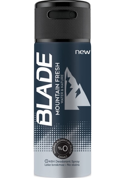 Blade Mountain Fresh Erkek Deodorant 150 Ml 3 Adet