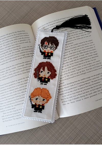 Harry Potter Kanaviçe Kitap Ayracı