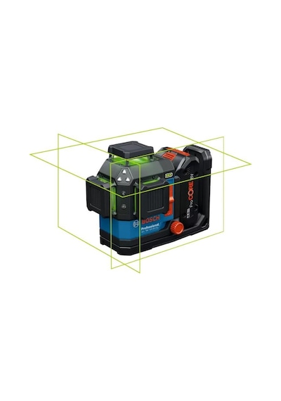 Bosch Gll 18v-120-33 Cg Procore 4 Ah Akülü Yeşil Çizgi Lazeri 0601065100