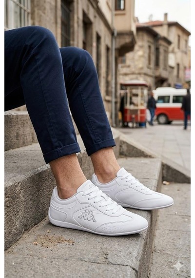 Kappa Kp-2081 Romana Rahat Erkek Spor Sneaker Ayakkabı Beyaz