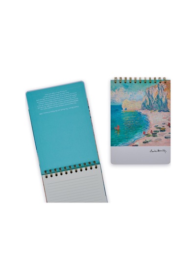 A5 Spiralli Gallery - Monet The Beach Çok Renkli
