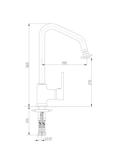 E.c.a. Delta 102108633 Mutfak Eviye Bataryası Krom