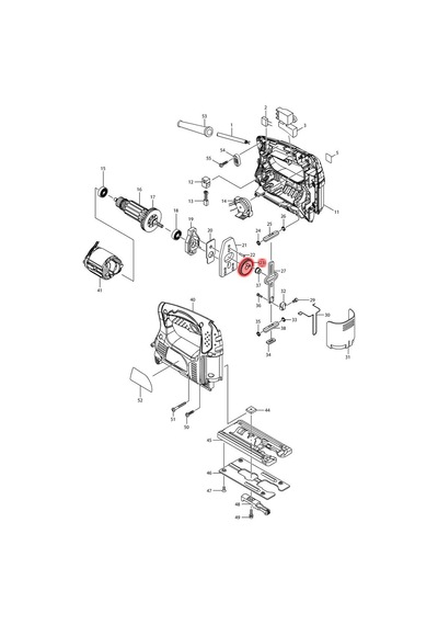 Makita 4327 Dişli Ürün Kodu 153254-9