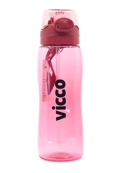 Vicco Su Matarası Kilit Kapak Trian Darbeye Isıya Dayanıklı Kırmızı
