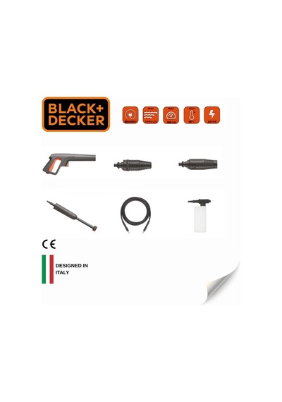 Black+Decker BXPW2000PE 140Bar 2000W Basınçlı Yıkama Makinesi