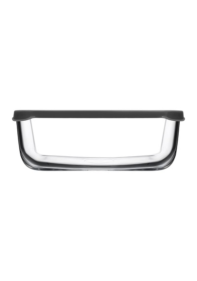 Paşabahçe Snow Box Saklama Kabı 1225 Cc Plastik Gri Kapaklı Diğer