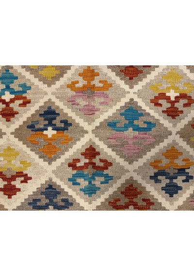 El Dokuma Afgan Kilim Kök Boya Elsanat Eserı İle Harıka Yenı Model Çok Renkli