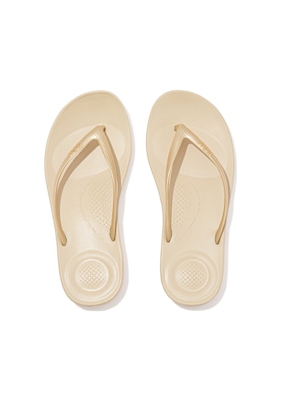010 Gold Terlik Kadın Diğer E54-010 / 011/ 012 /090 Fitflop Iqushıon Ergonomic Toe-posts Altın