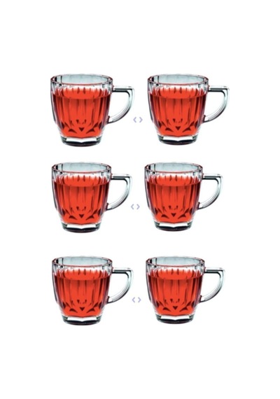 Diamond Çay Bardağı 245cc 6 Adet Fma03250 Şeffaf